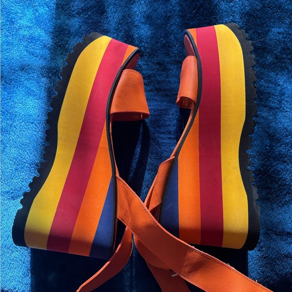 Free People Platform Sandals - Picture 3 of 7